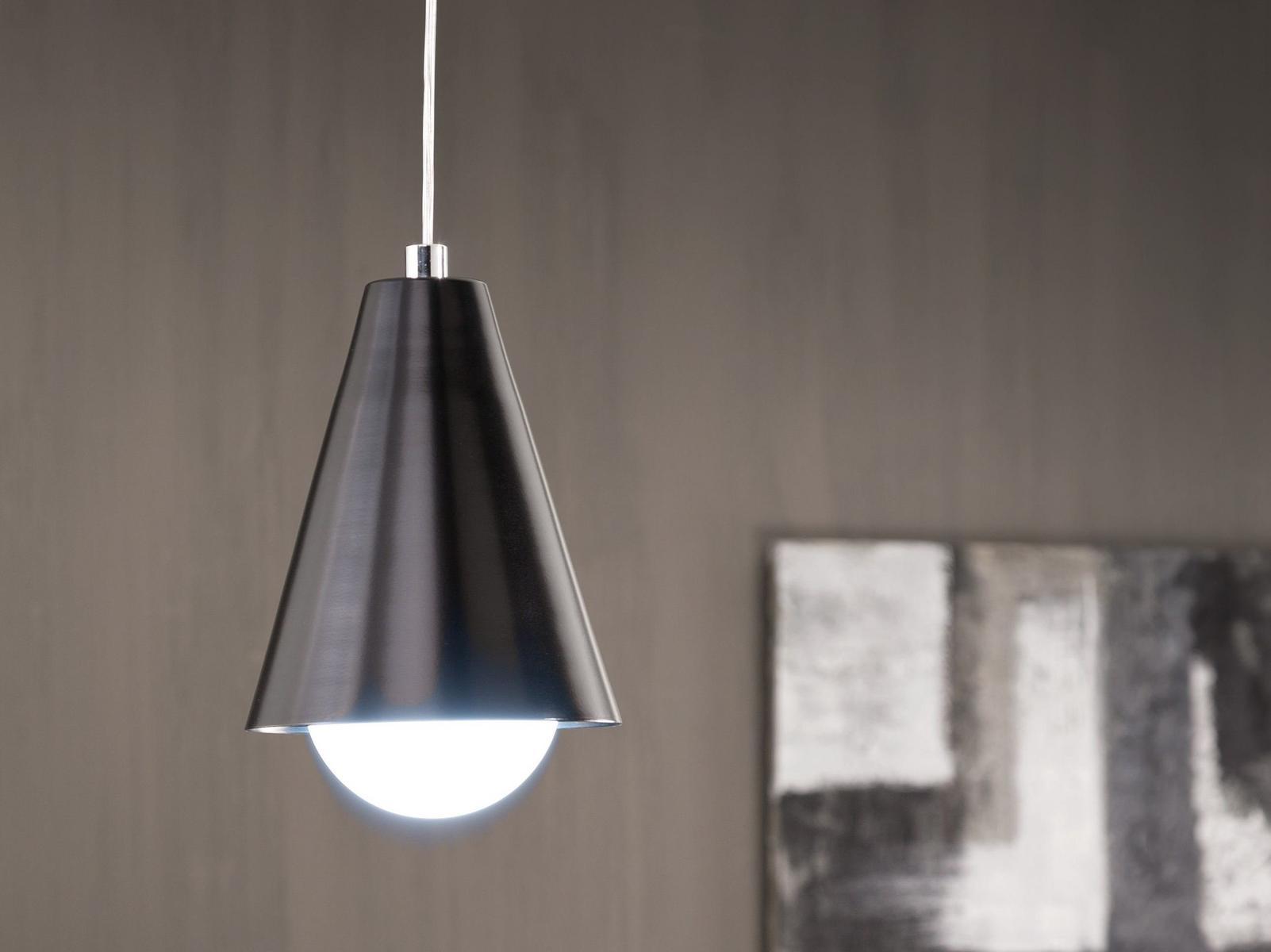 CONO 1 Direct light iron pendant lamp