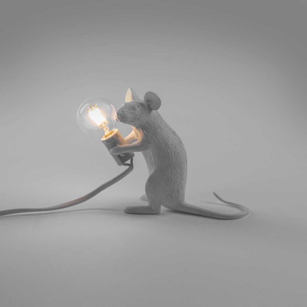 MOUSE LAMP SITTING - MAC Resin table lamp