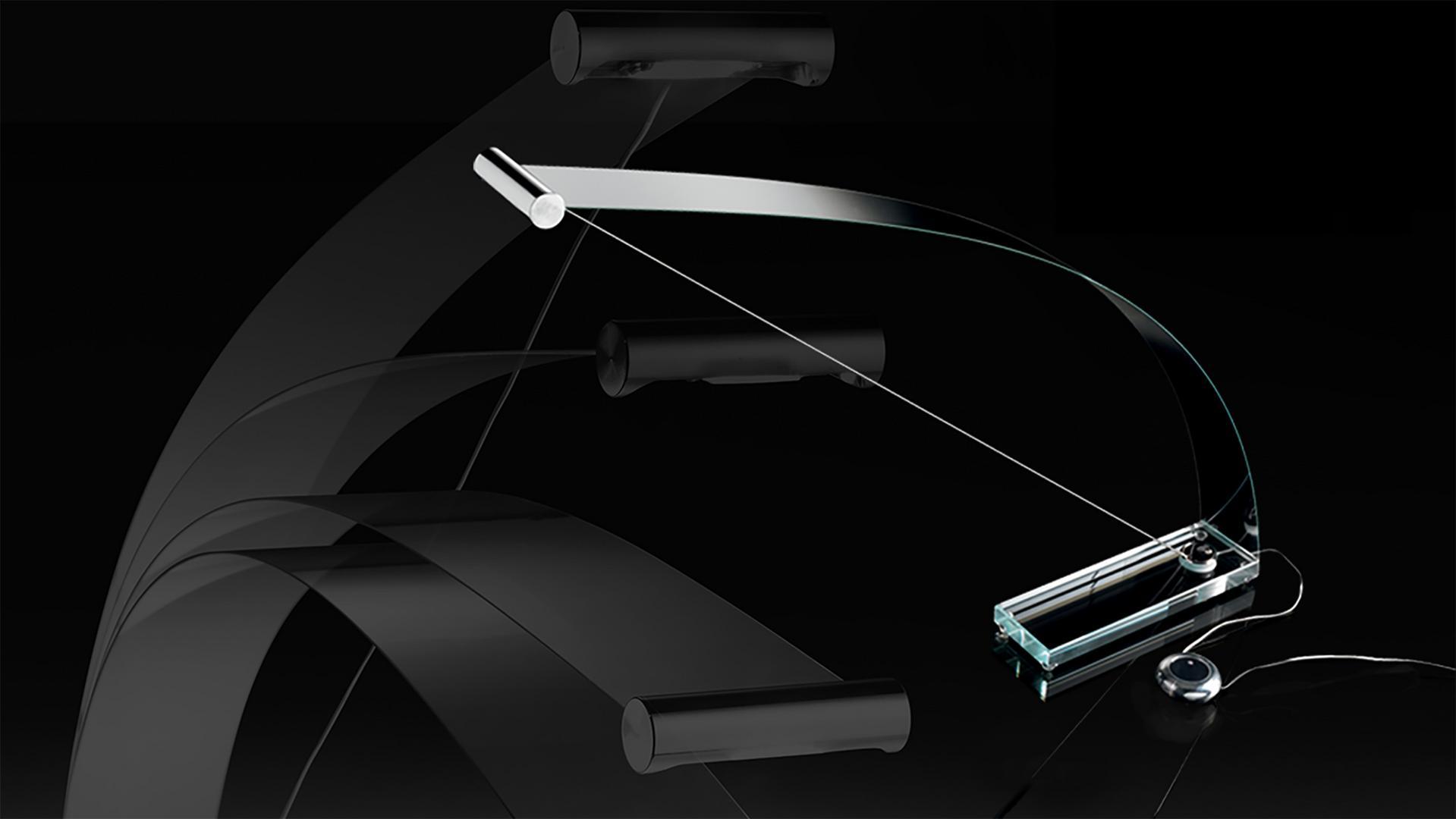 FLEX LED glass table lamp