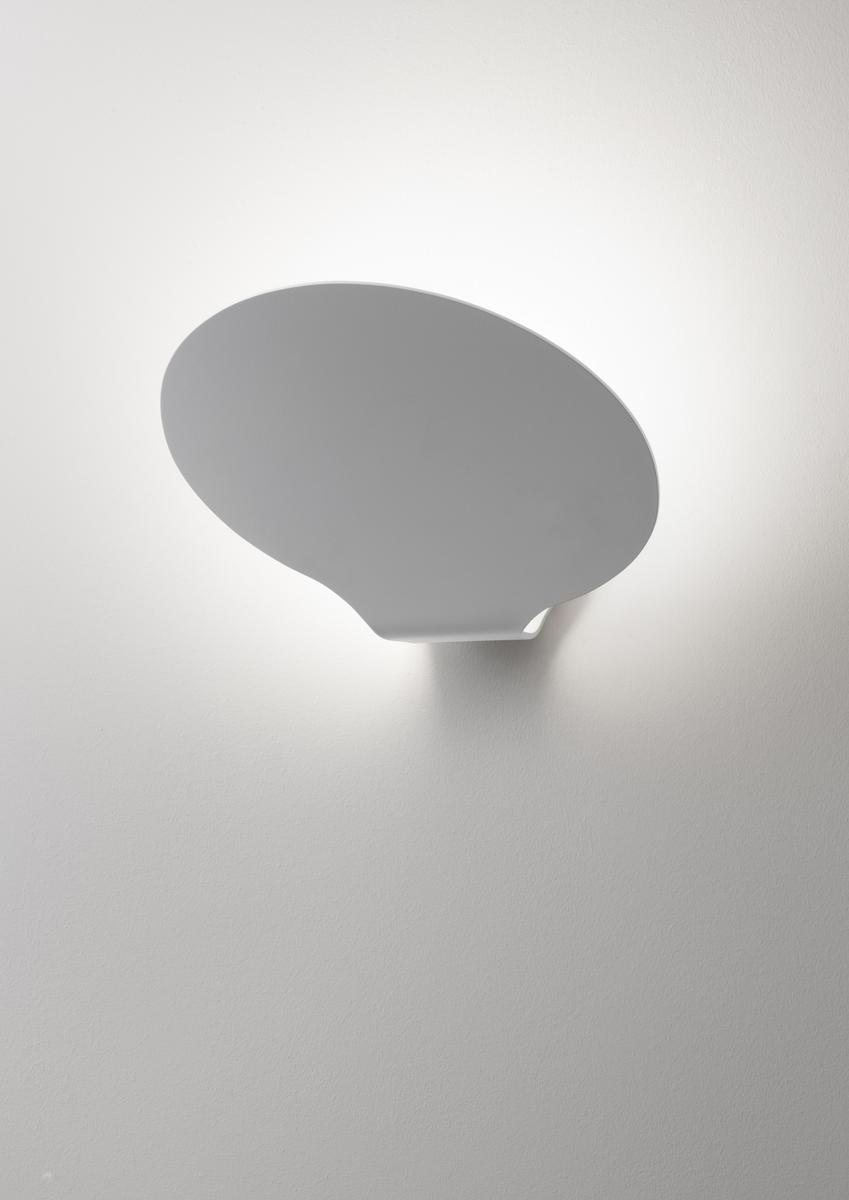 GLU LED aluminium wall lamp