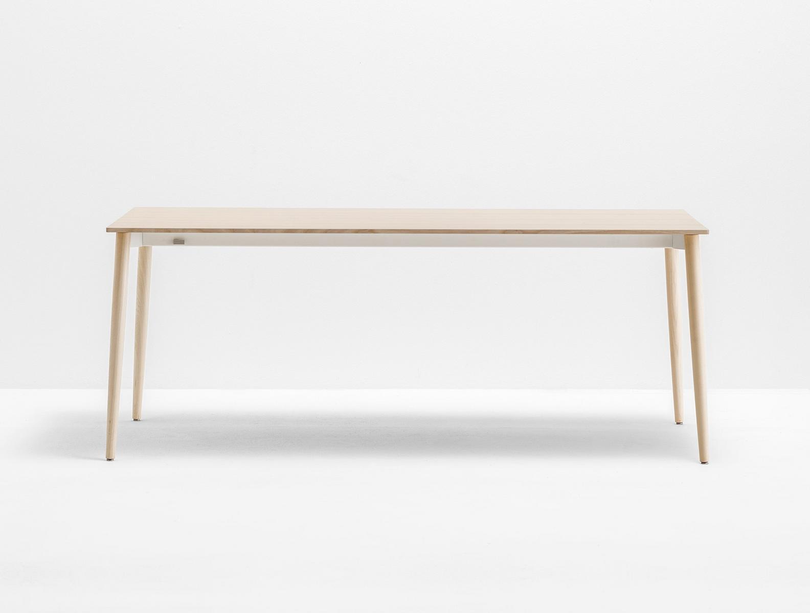 MALMÖ TML Extending rectangular ash table