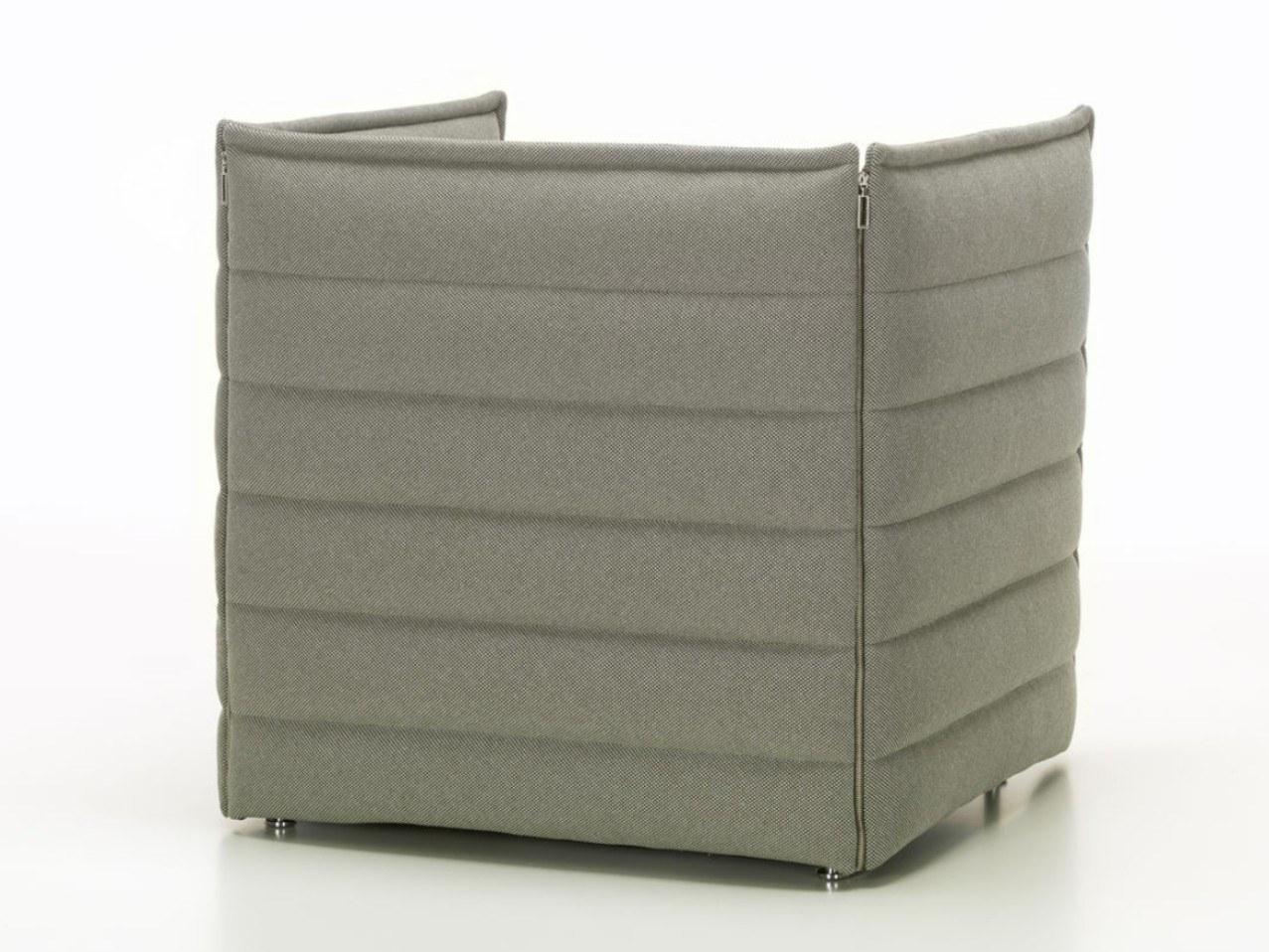 ALCOVE PLUME CONTRACT Fabric small sofa