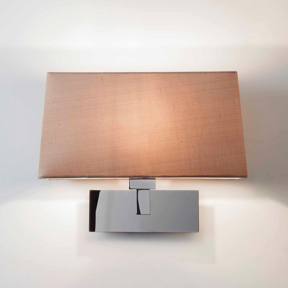 PARK LANE GRANDE Wall lamp in steel and fabric