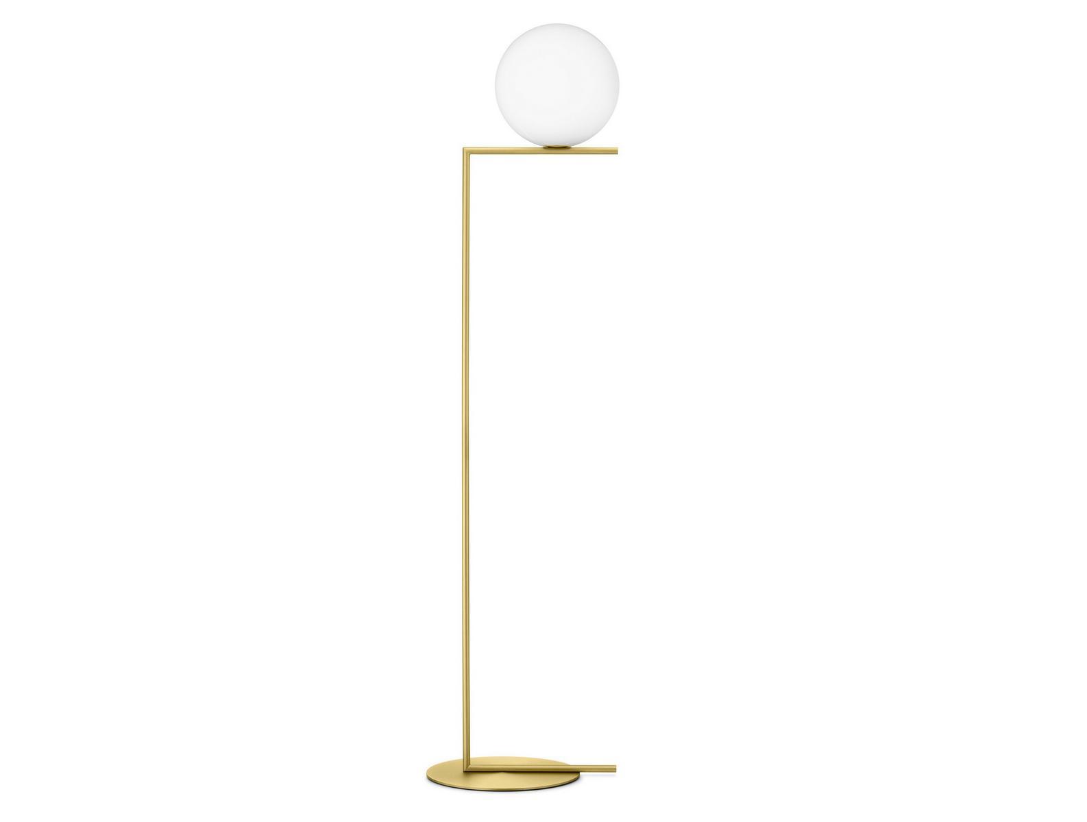 IC LIGHTS F2 Brass floor lamp