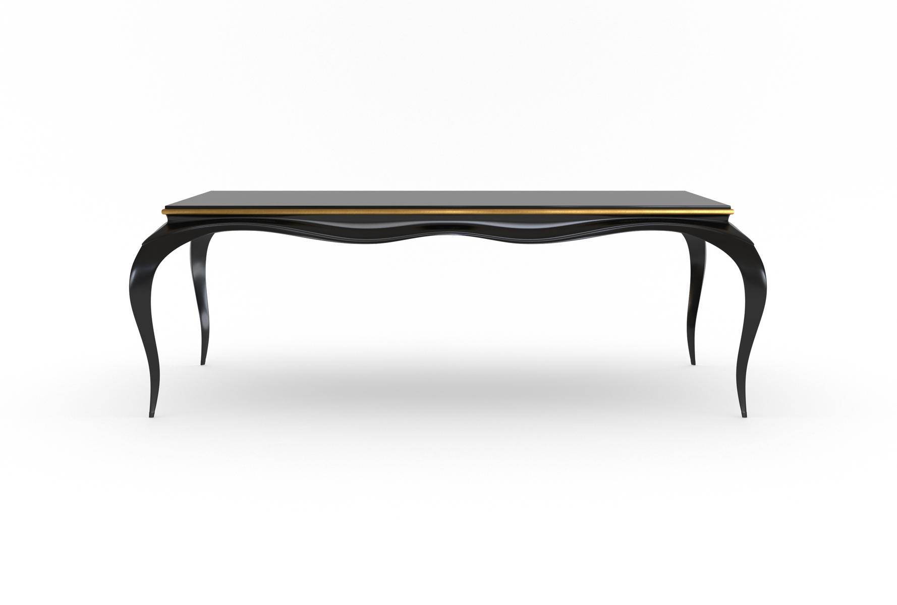 VANESIO Extending rectangular beech table