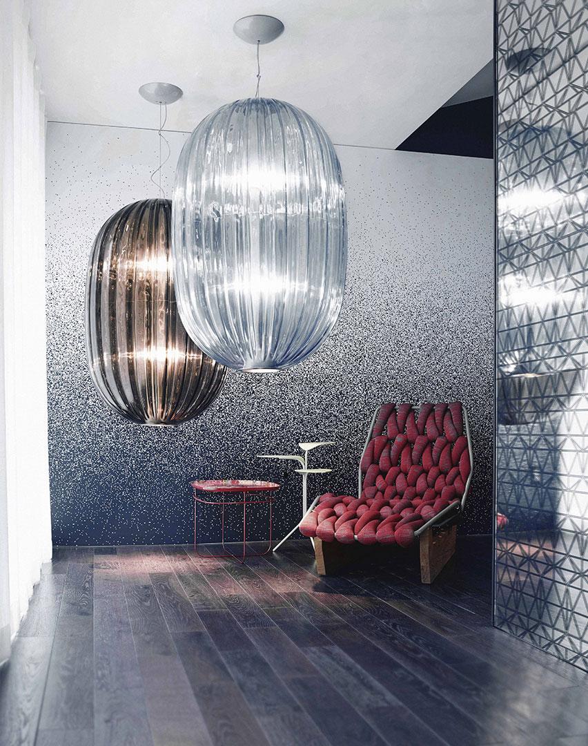 PLASS Metal pendant lamp