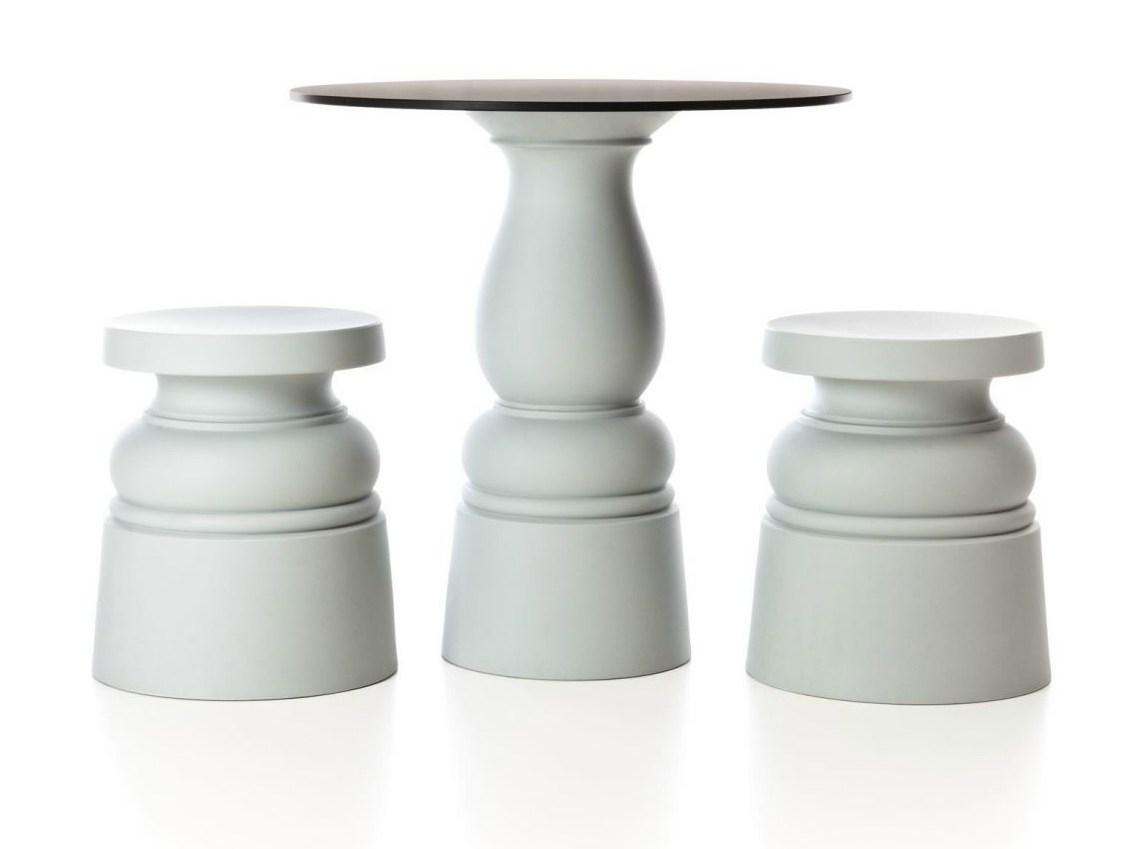 CONTAINER STOOL NEW ANTIQUES Low stool