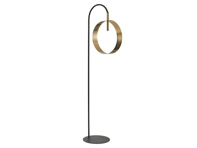 LED LOOP PT LED metal floor lamp