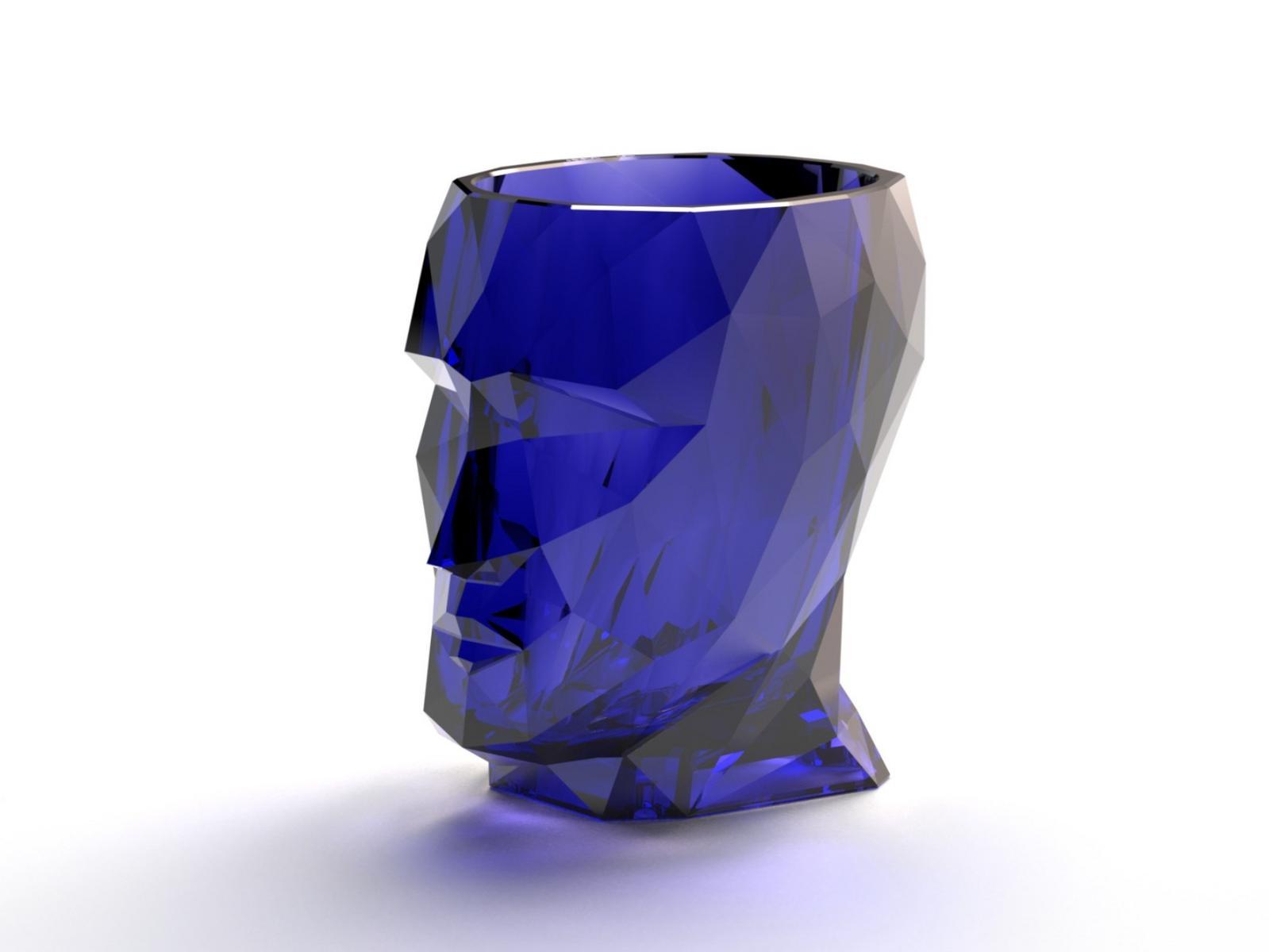 ADAN NANO GLOSSY Polycarbonate vase
