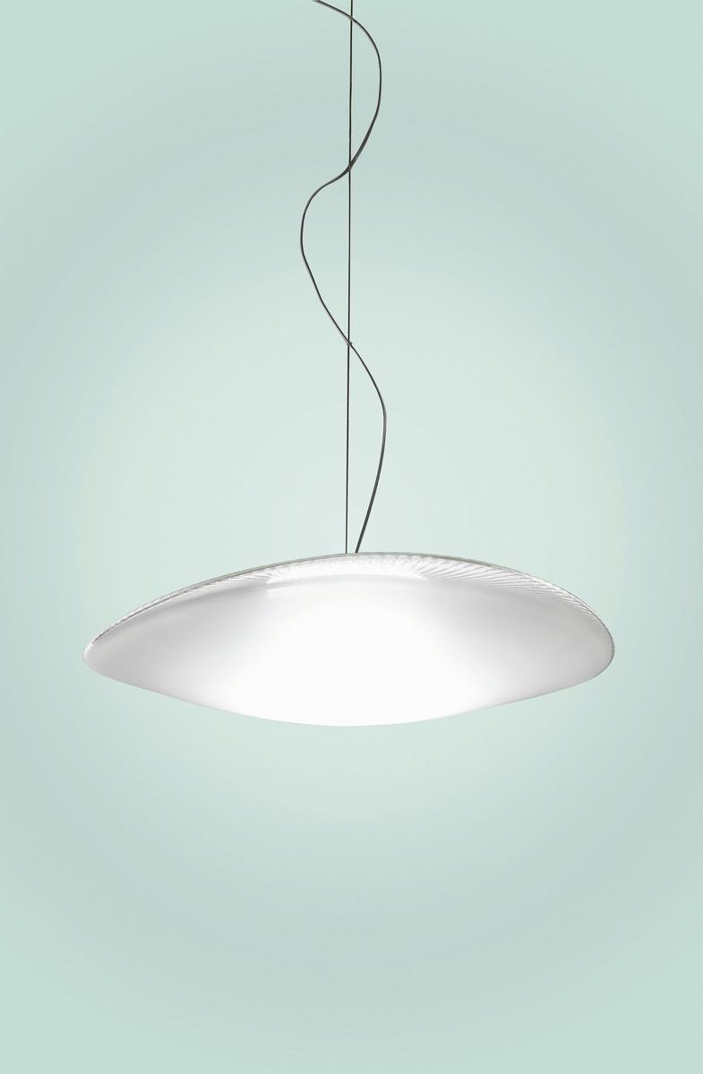 LOOP LED blown glass pendant lamp