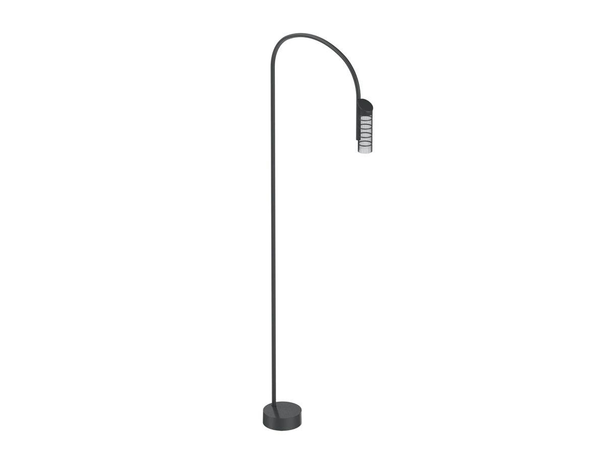 CAULE NEST LED stainless steel floor lamp