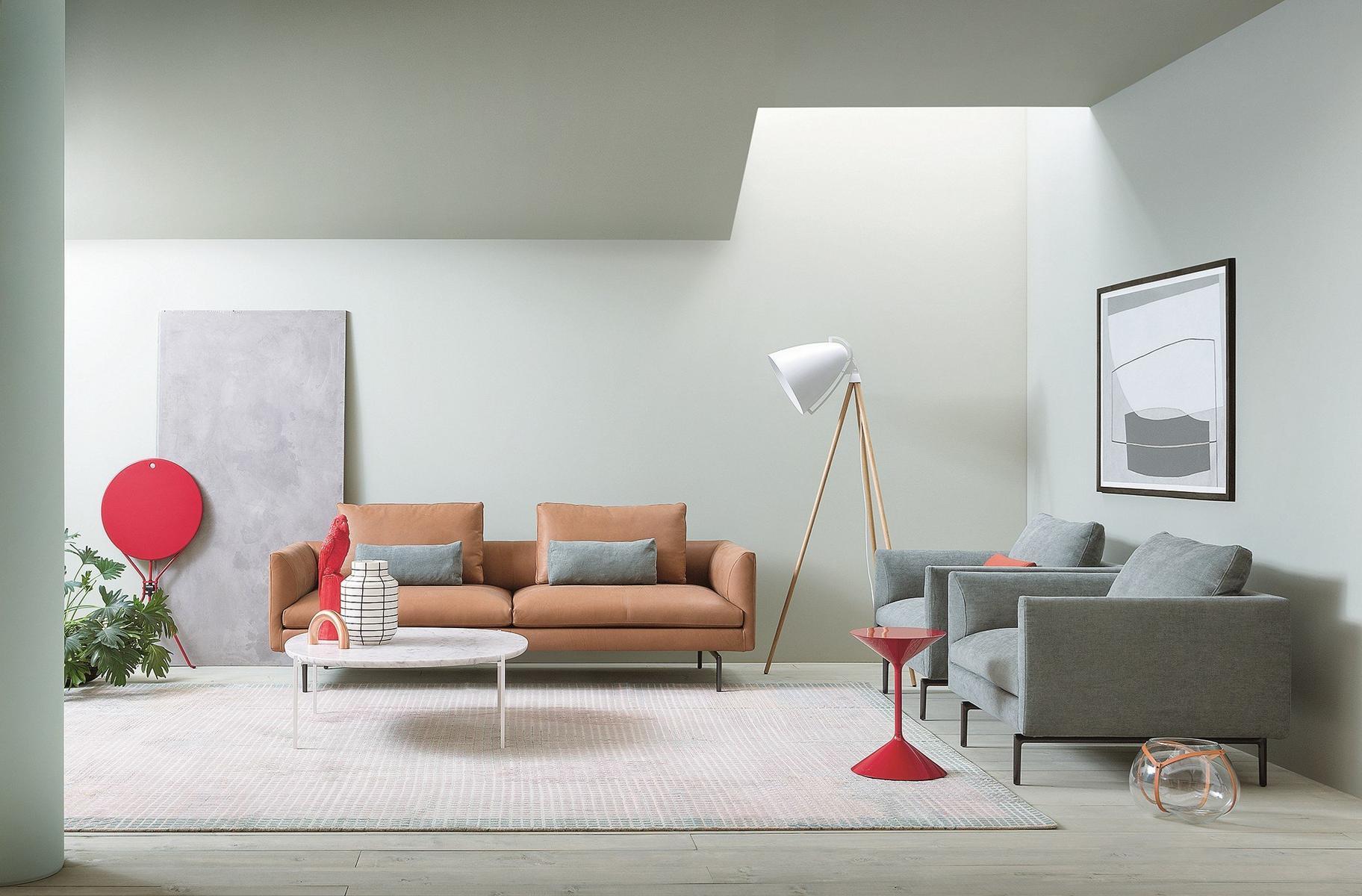 TEMPO Round polyurethane coffee table