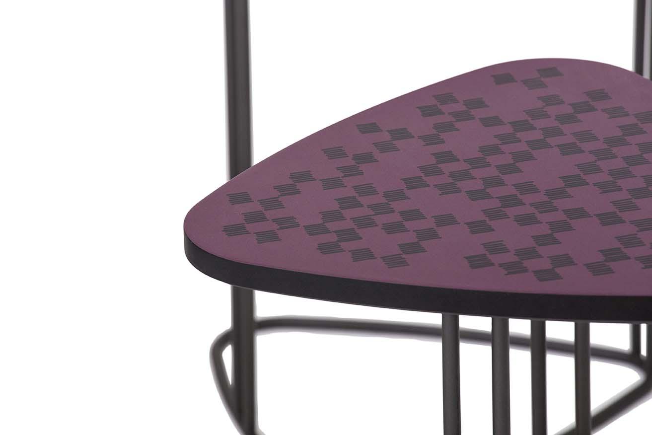 MIX Triangular MDF high side table
