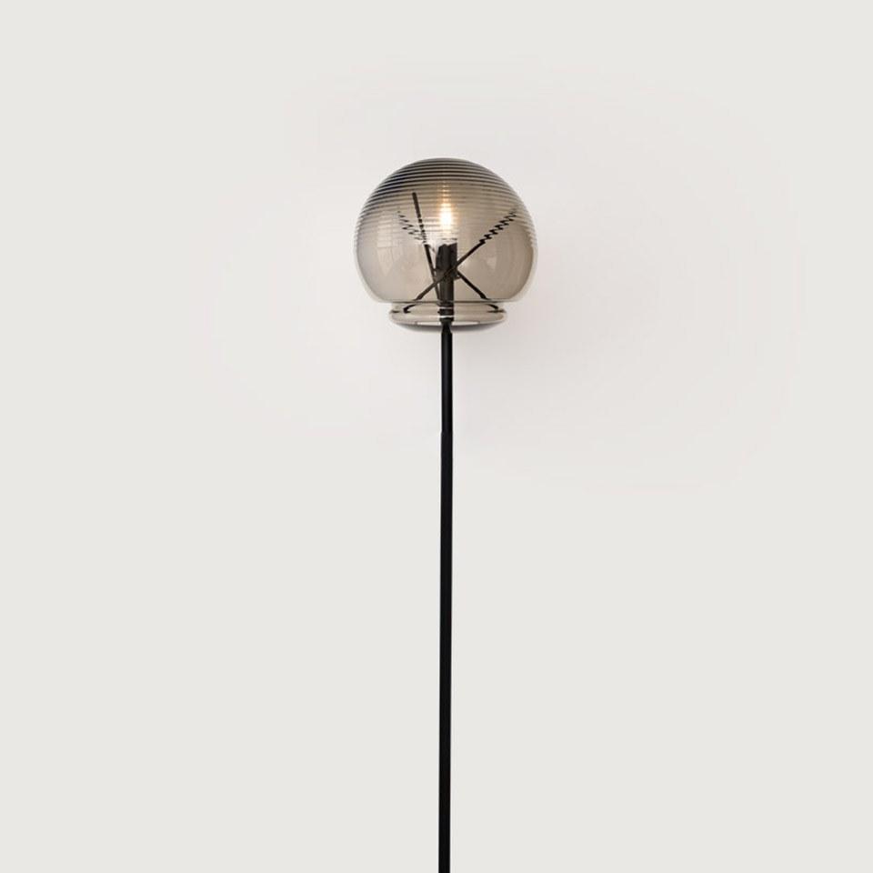 VITRUVIO Glass floor lamp