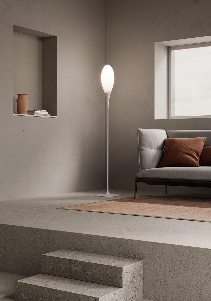 SPILLO Polyethylene floor lamp