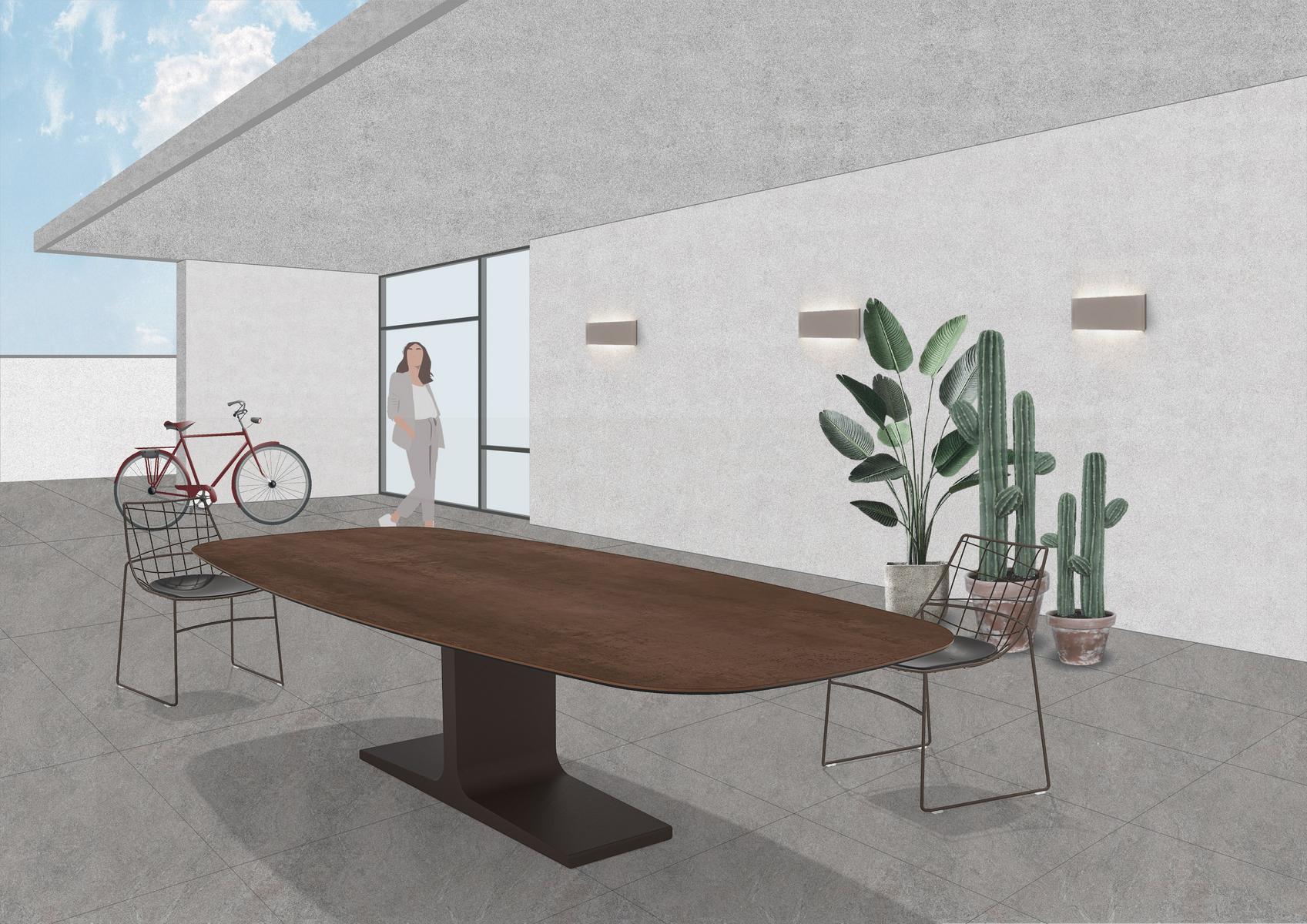 PALACE Ceramic garden table