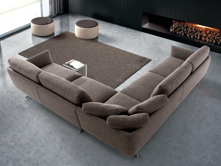 SLIM Sectional sofa with removable cover