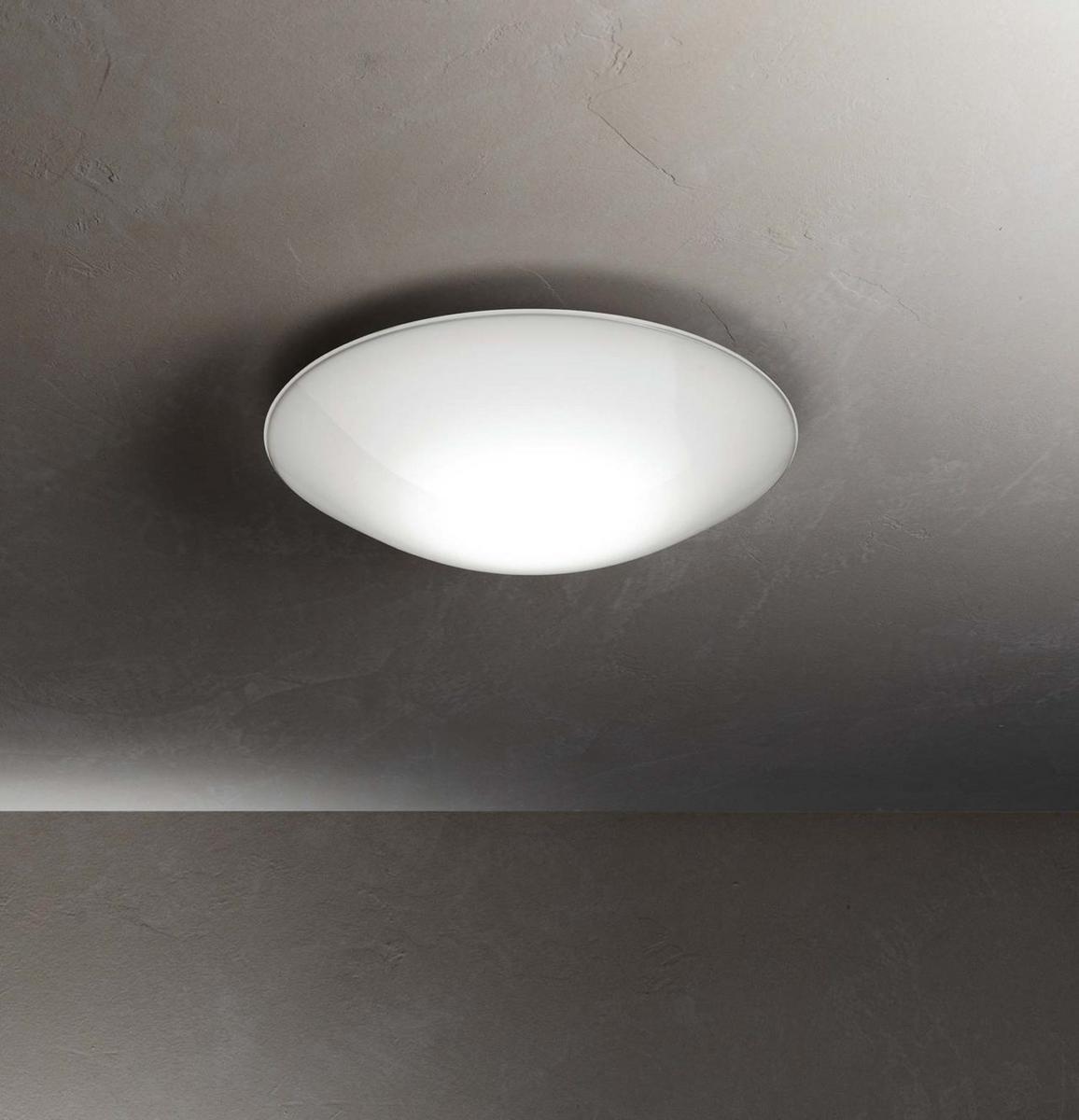 LUNA Blown glass wall lamp / ceiling lamp