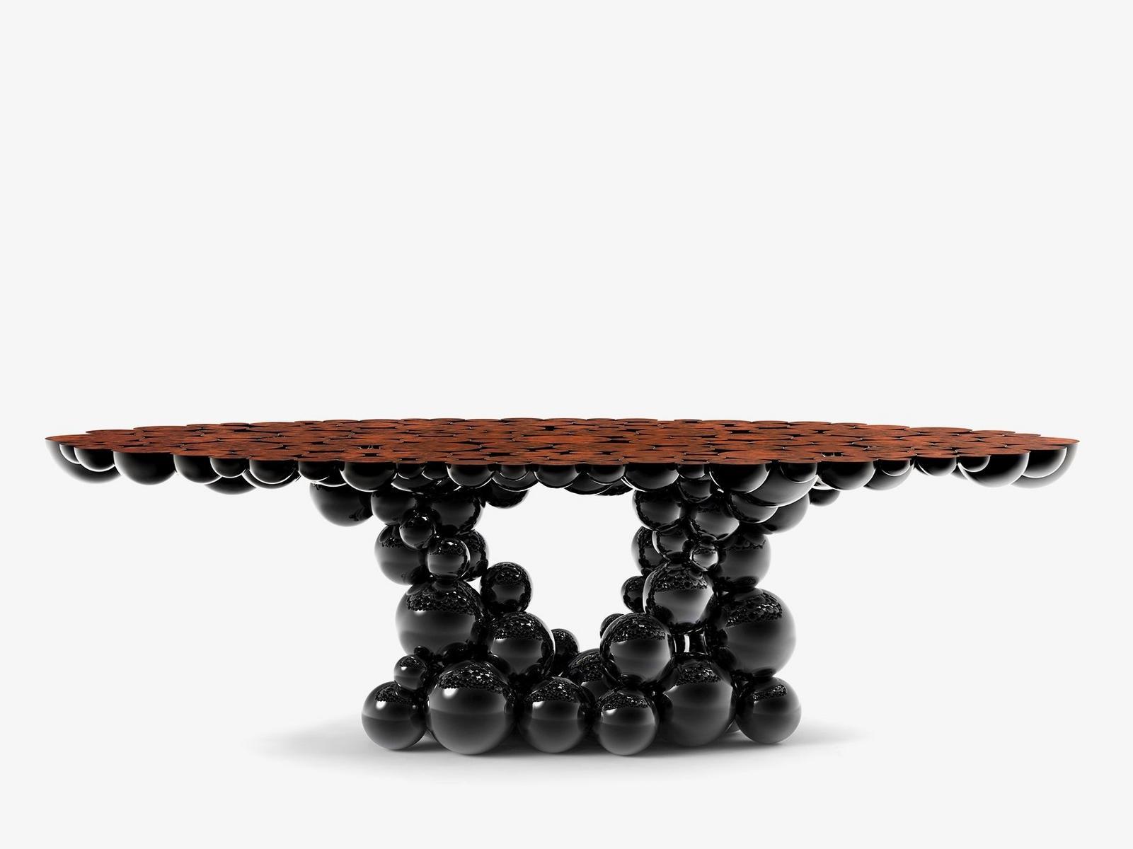 NEWTON BLACK WALNUT Walnut dining table