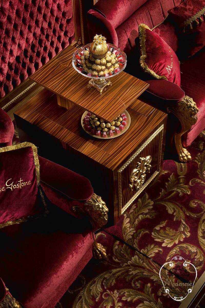14646 Rectangular wooden coffee table