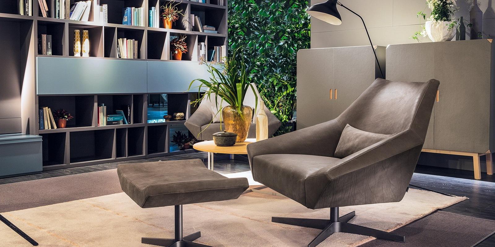 OLIVIA Eco-leather armchair