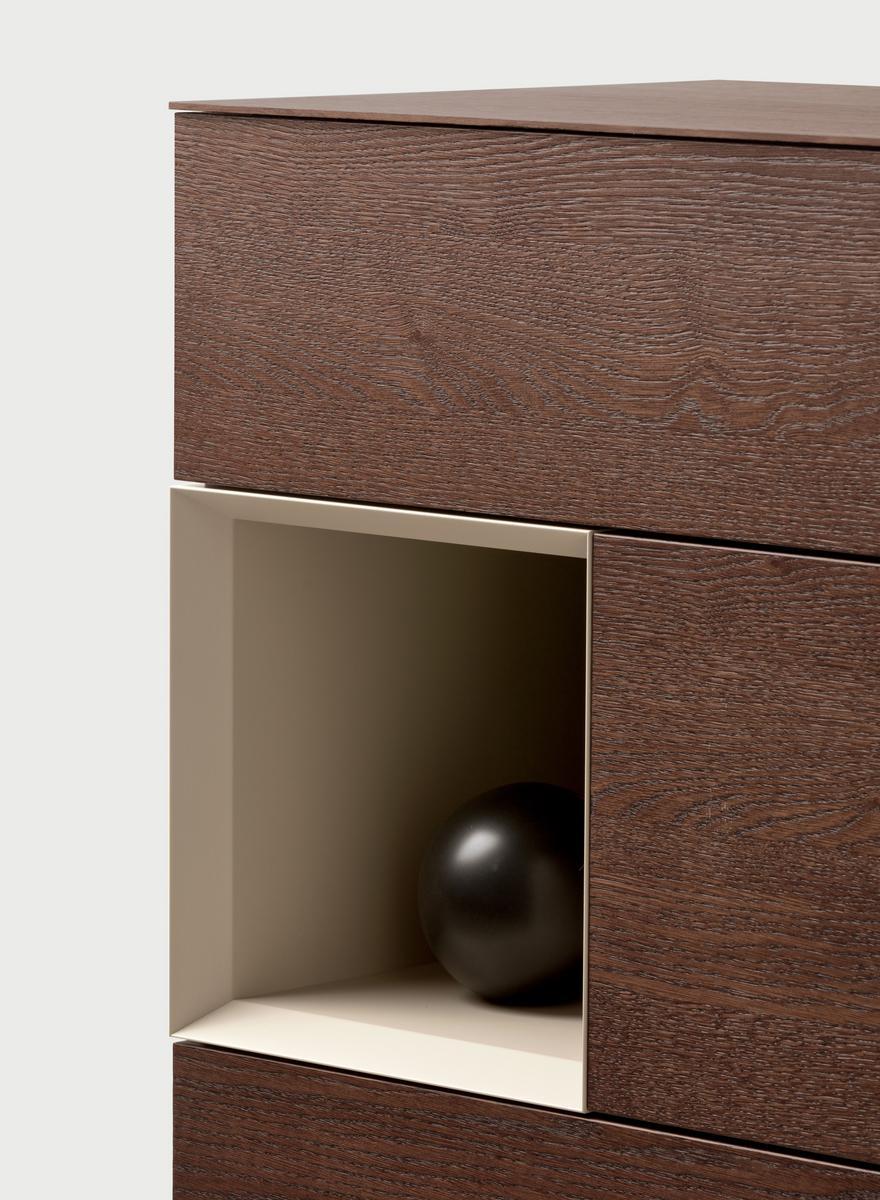 BREMA Highboard with doors