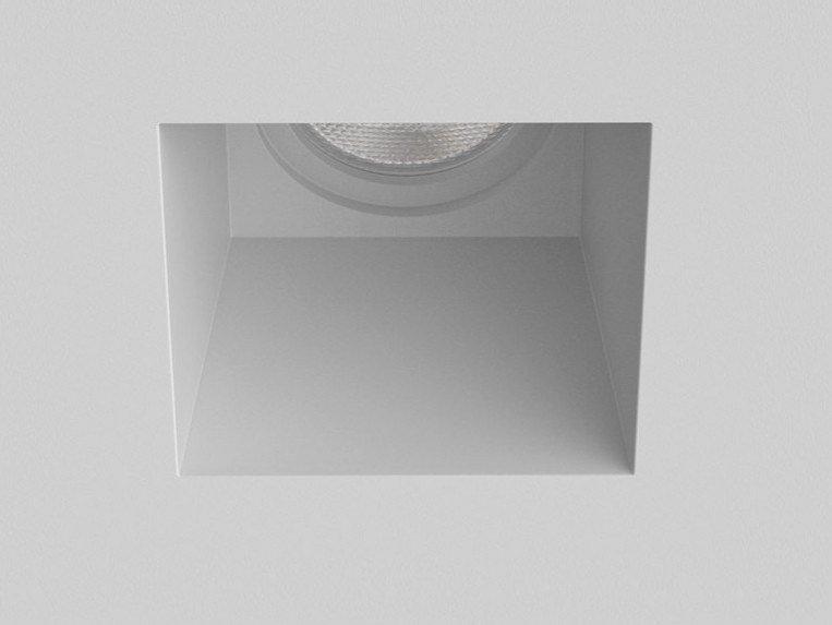 BLANCO SQUARE LED square recessed plaster spotlight