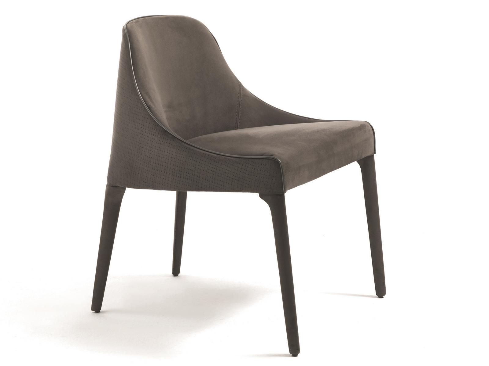 JACKIE Upholstered fabric chair