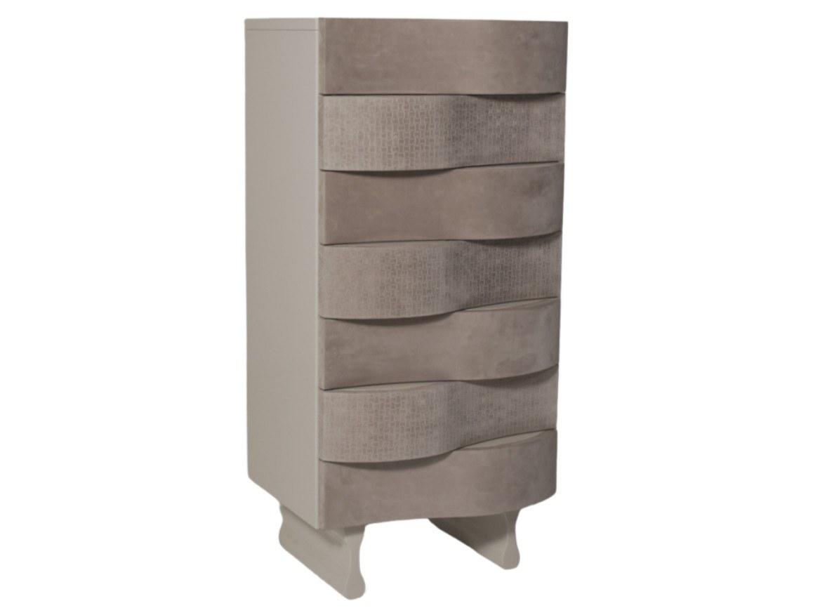 OLA MDF and cowhide chest of drawers