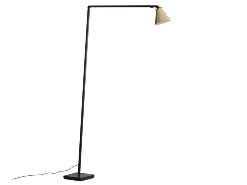 UNTITLED READING CONE LED aluminium floor lamp
