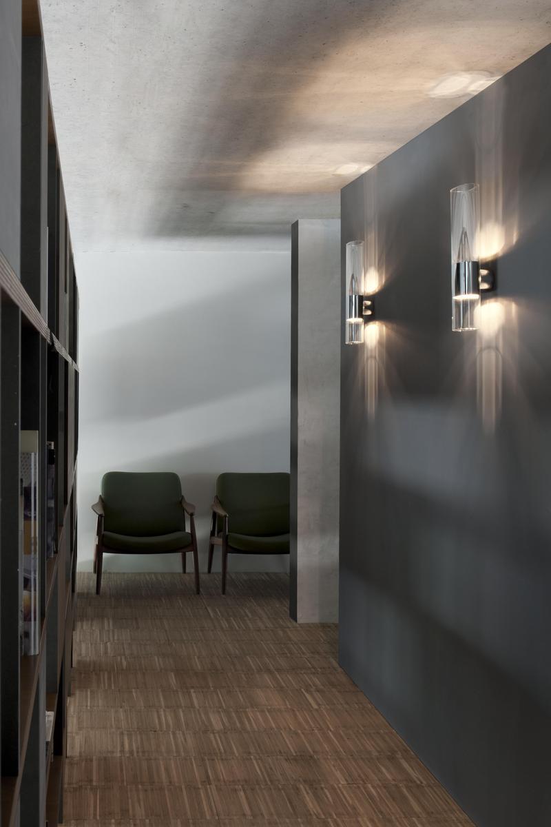 LINE - 147/149 Indirect light Pyrex® wall lamp