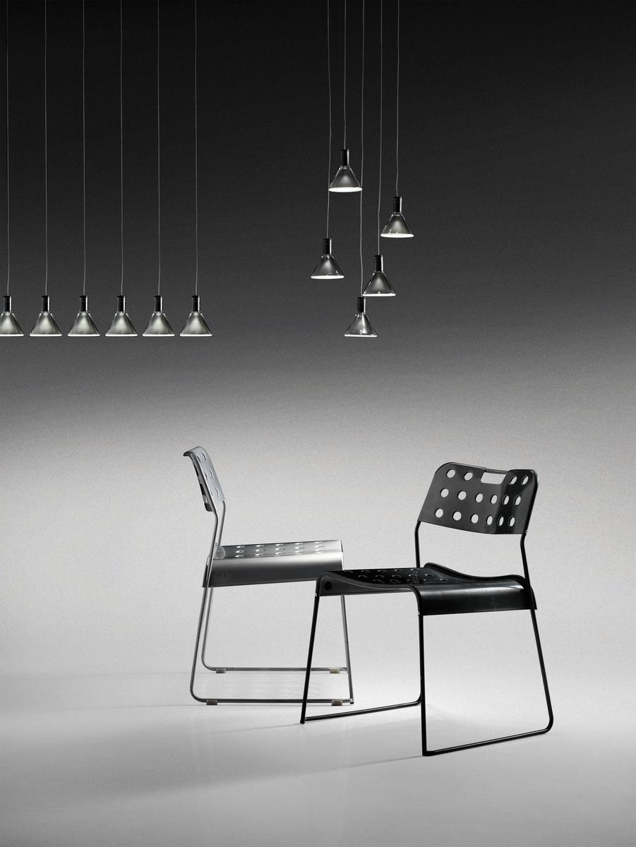 MULTISPOT POLAIR LED Borosilicate glass pendant lamp