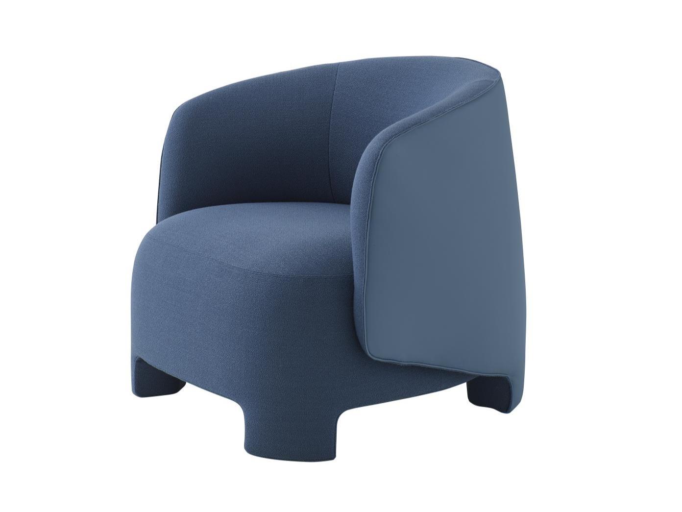 TARU Fabric easy chair with armrests