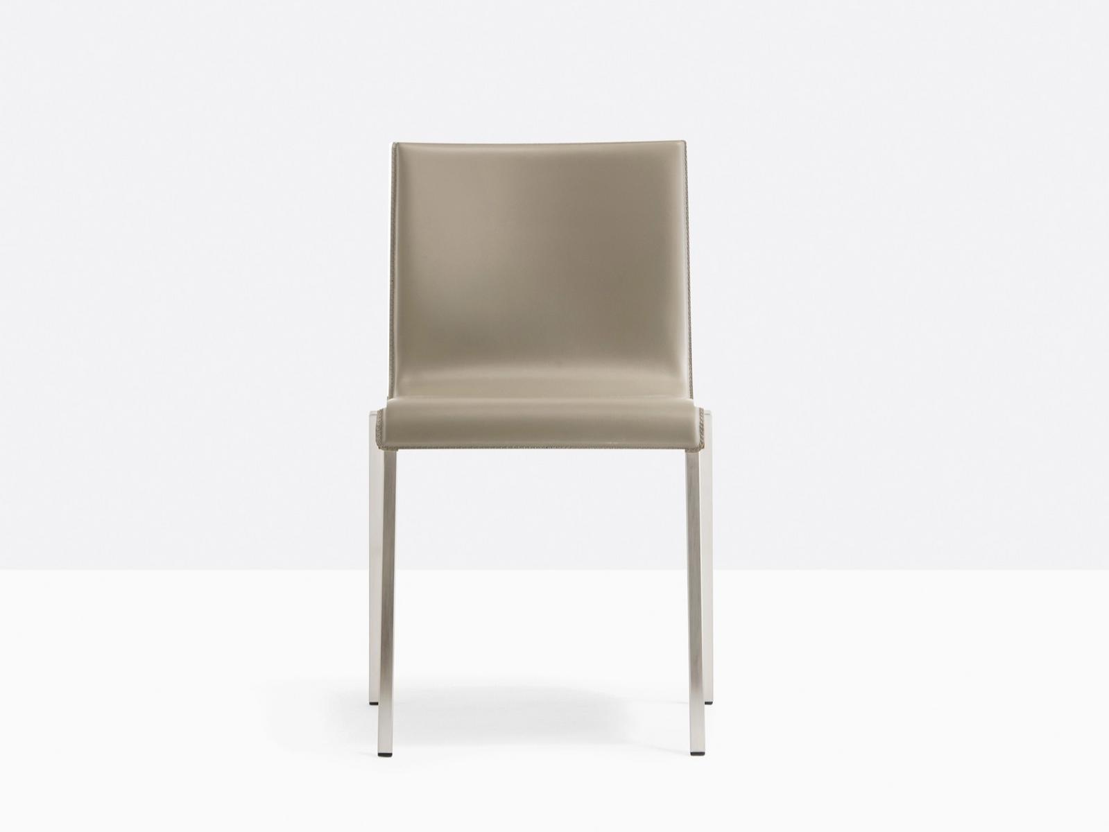 KUADRA XL 2461 Upholstered steel chair