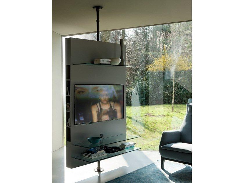 MEDIA CENTRE Swivel TV cabinet with cable management