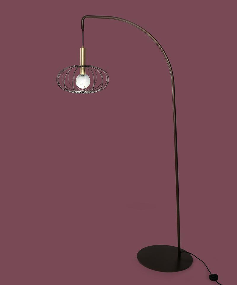 LIRA LED metal floor lamp