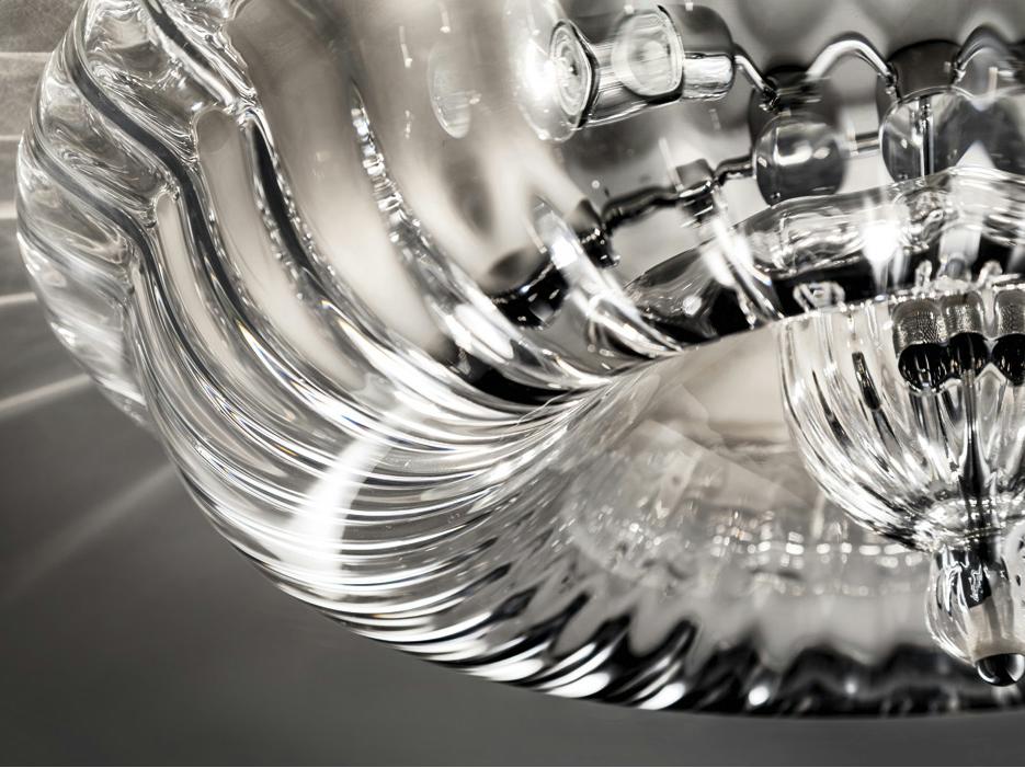 NOVECENTO PL Crystal ceiling lamp