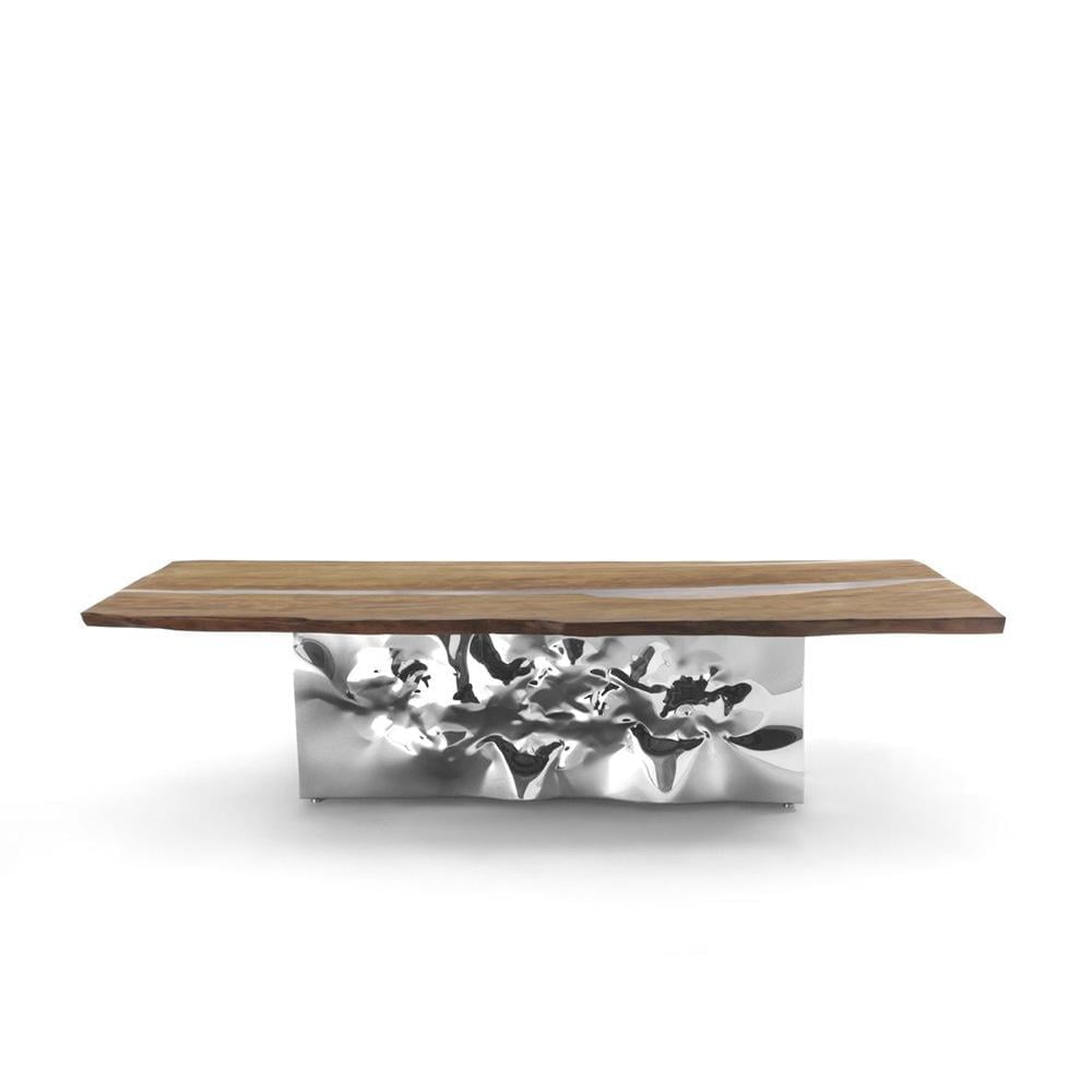 RIFLESSI Rectangular wood table