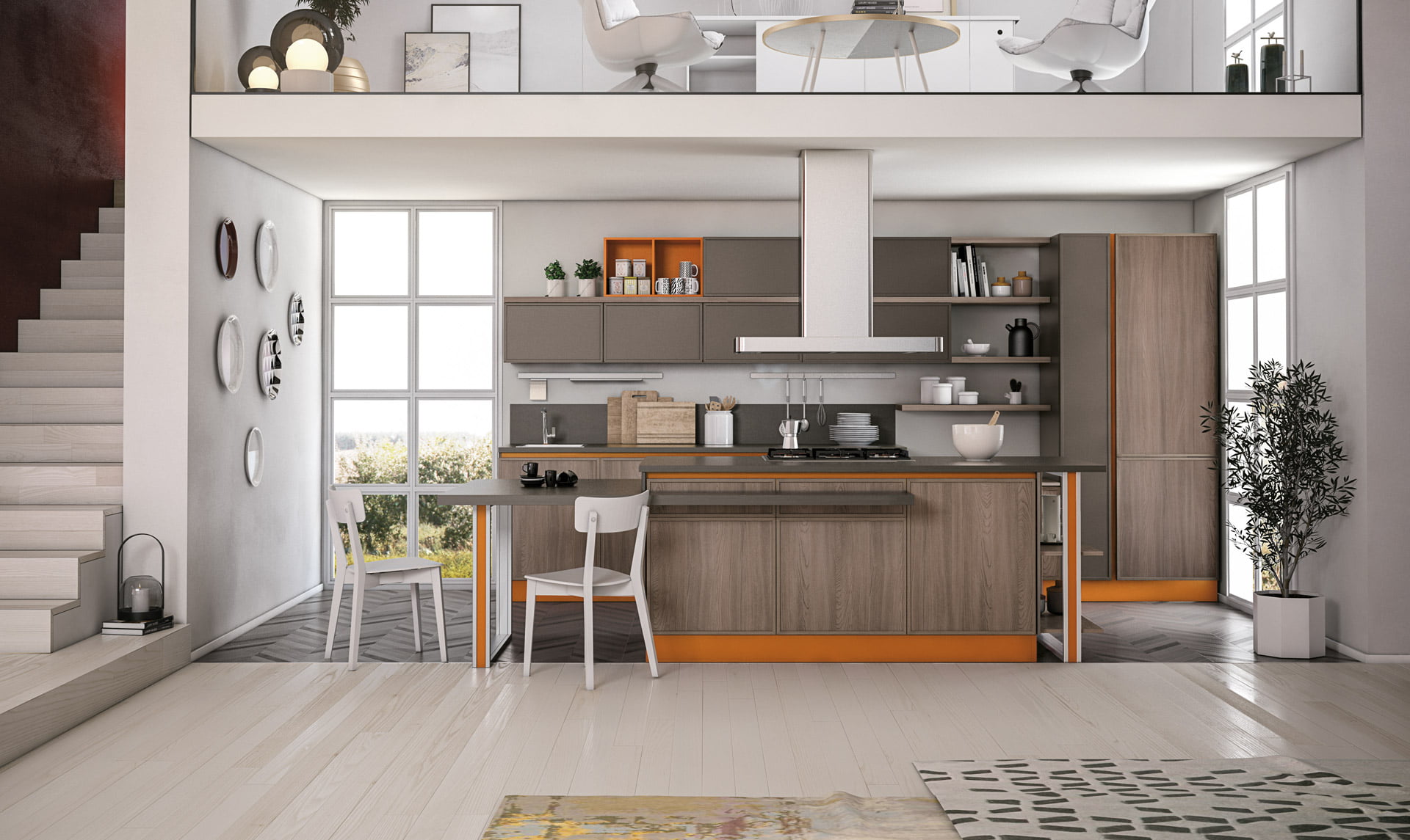 REWIND Melamine kitchen
