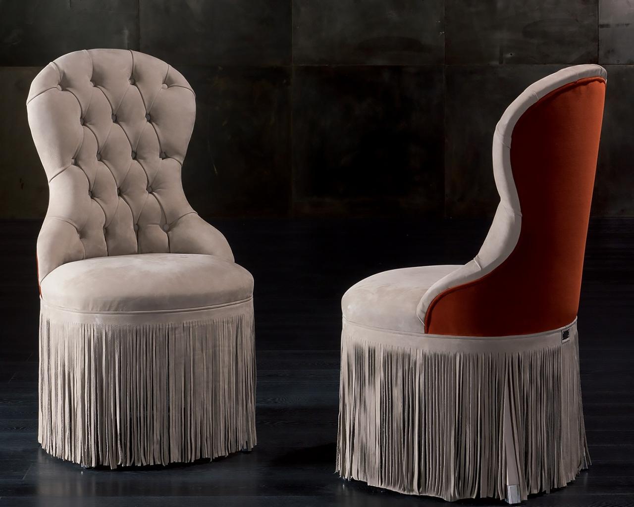 KING Leather chair in a luxury style