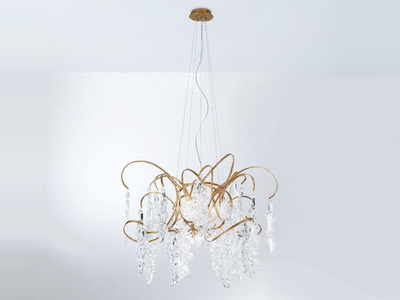 LINES CT3286/12 Handmade bronze pendant lamp