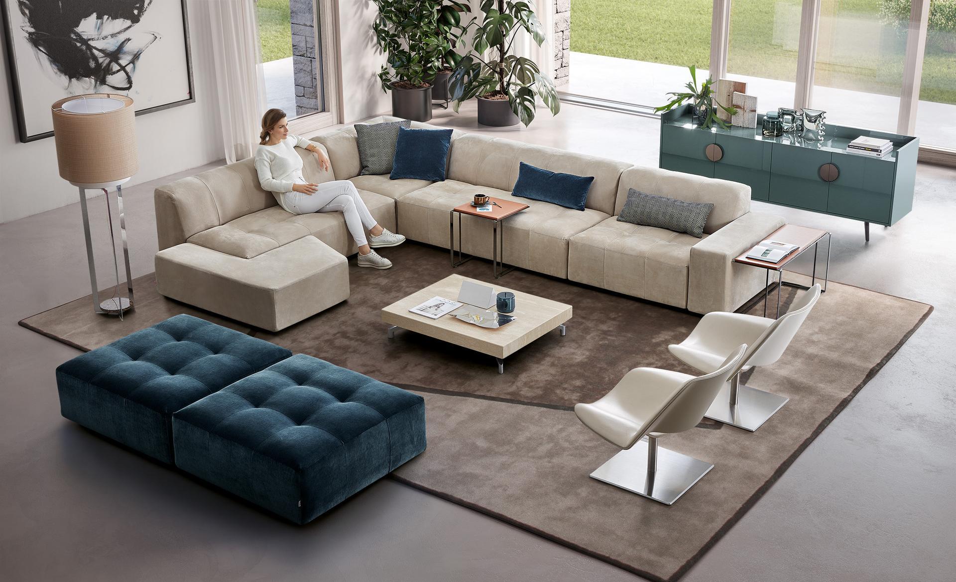 MODULOR Square pouf