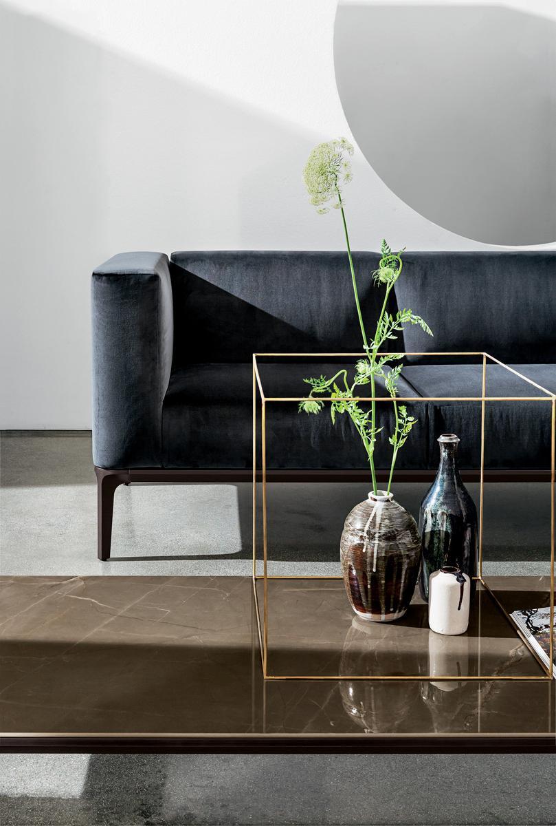 SLIM Rectangular ceramic coffee table