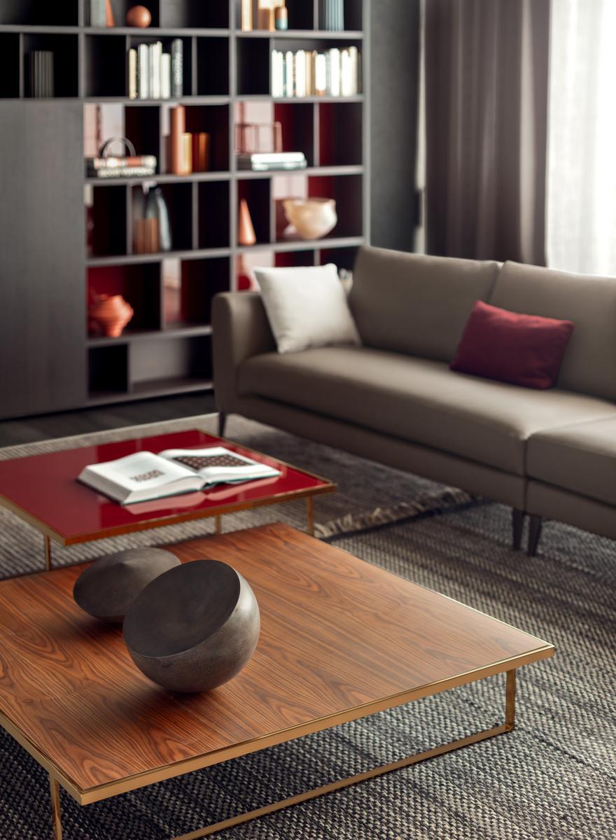 ICARO Metal structure coffee table