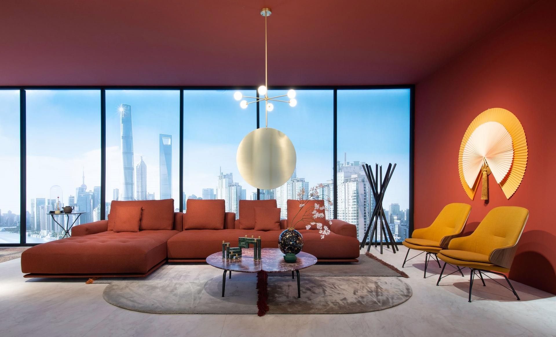 SHIKI Fabric or leather sofa