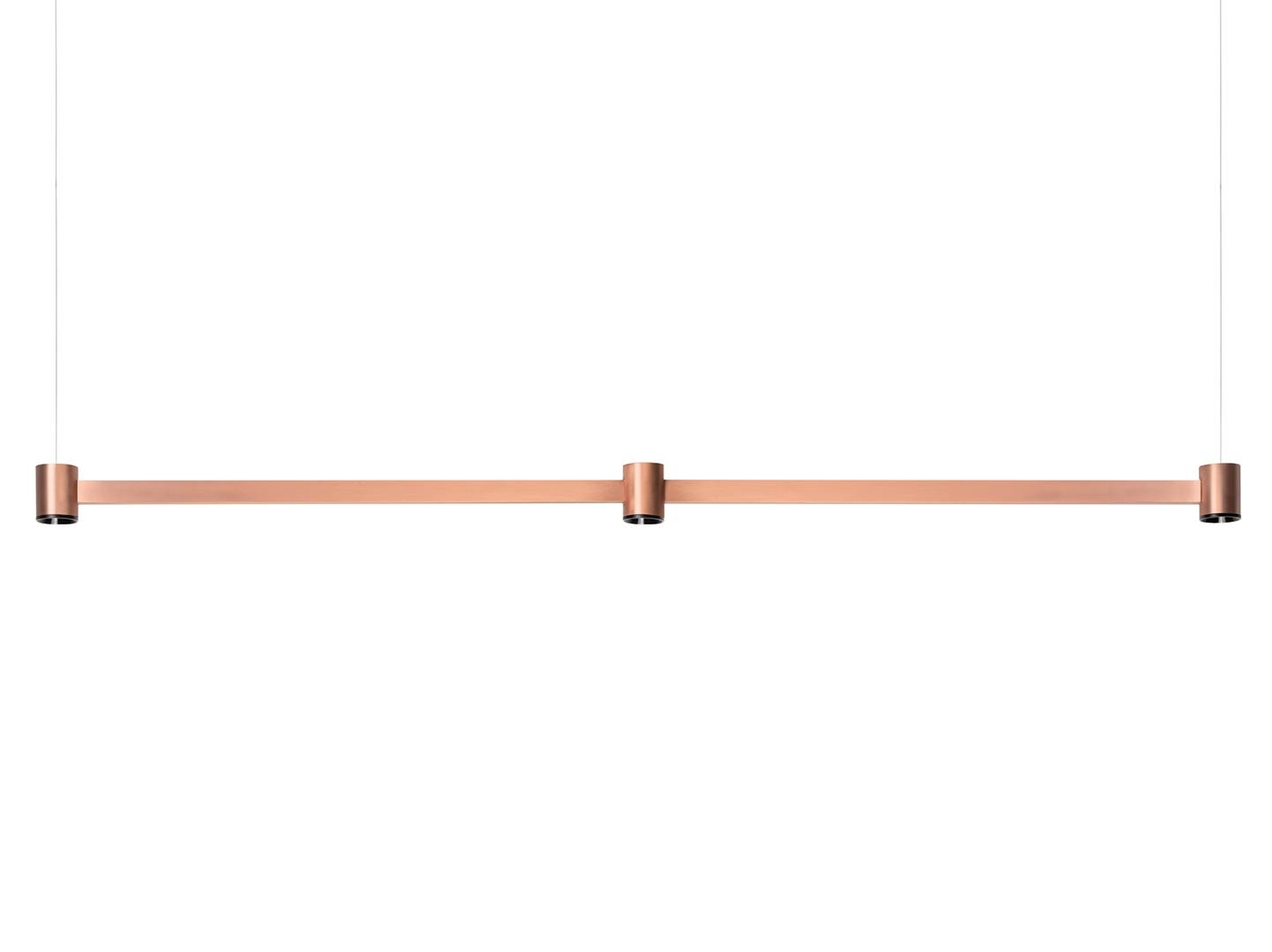 ART LED direct light brass pendant lamp