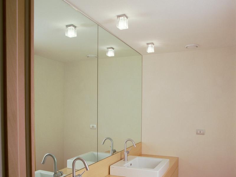 CUBETTO Ceiling crystal spotlight
