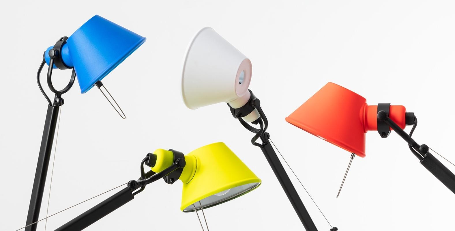 TOLOMEO MICRO BICOLOR Direct light aluminium desk lamp