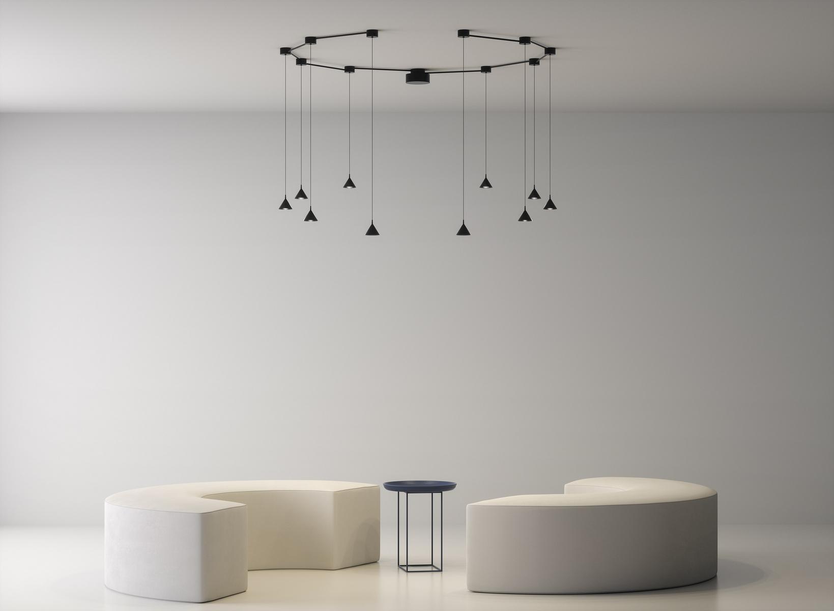 PIVOT LED modular ceiling lamp