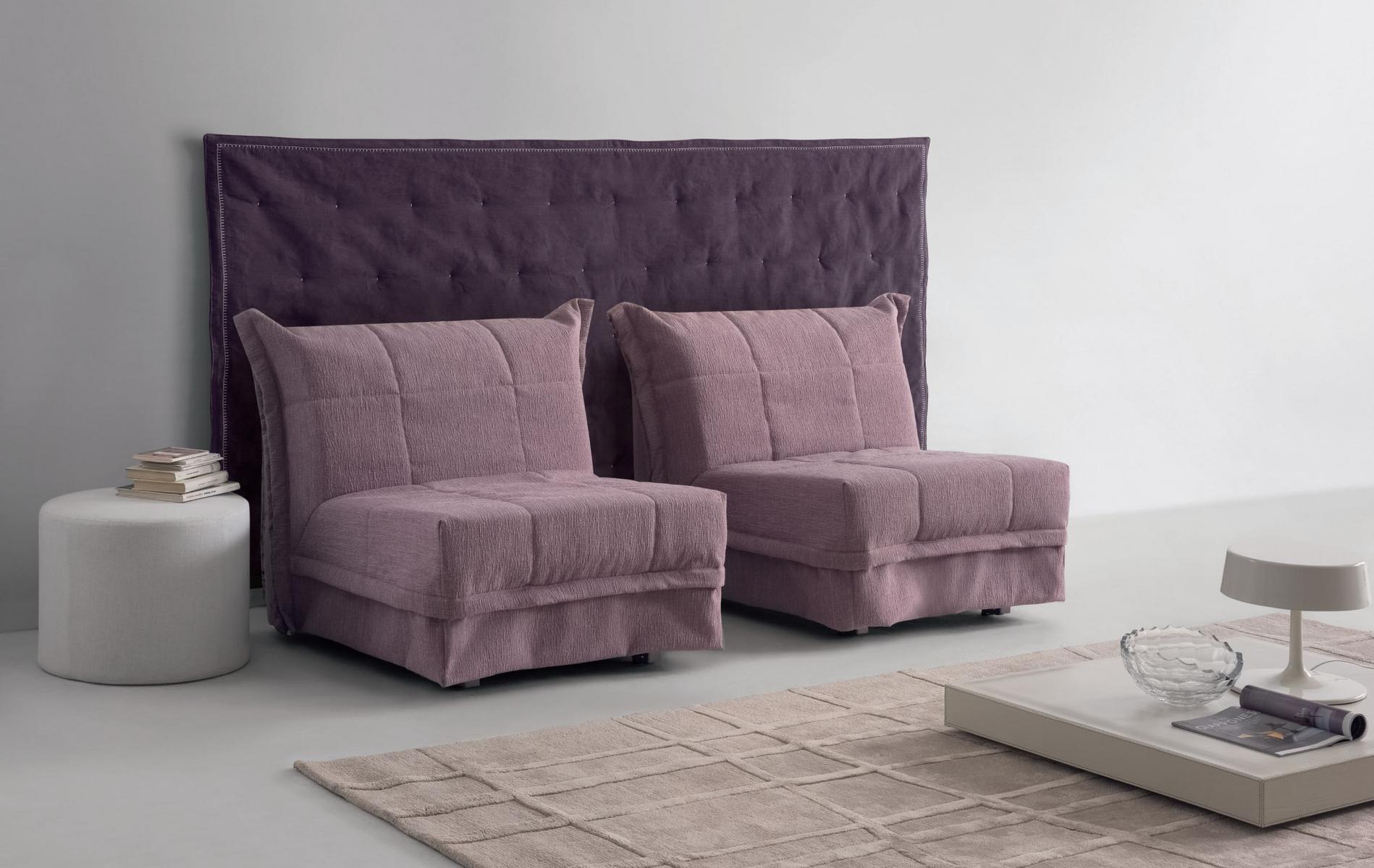 SURF Fabric sofa bed with removable cover